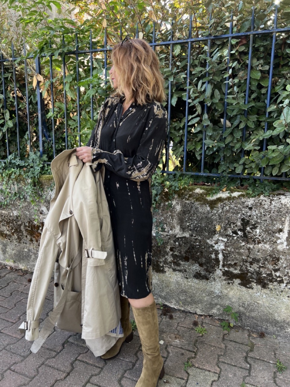 Robe Fluide Tie and Dye Randale Mkt Studio