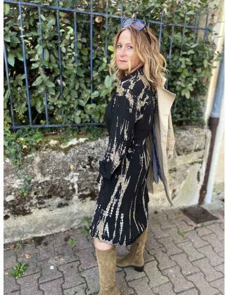 Robe Fluide Tie and Dye Randale Mkt Studio