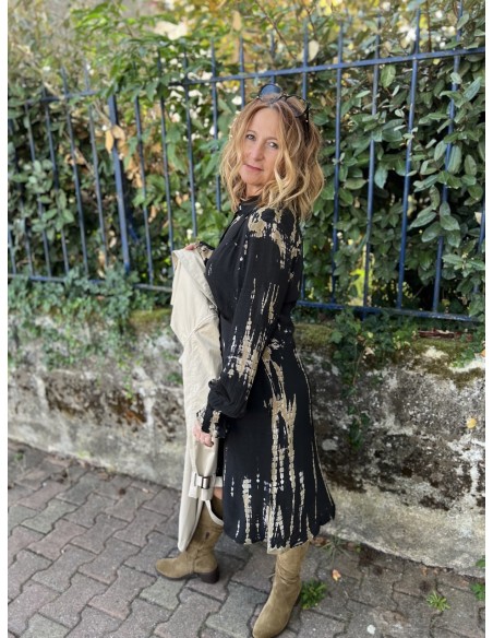 Robe Fluide Tie and Dye Randale Mkt Studio