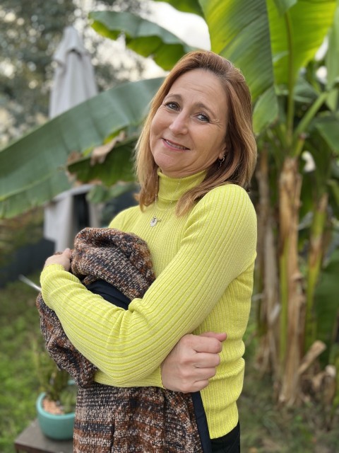 Pull Col Roulé Lurex Jaune Citron Côtelé Lydia Selected