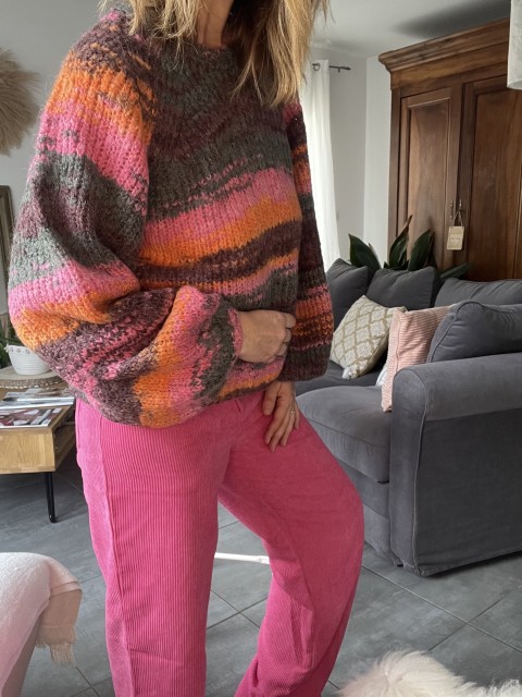 Pull multicolore Alpaga Laine CosterCopenhagen
