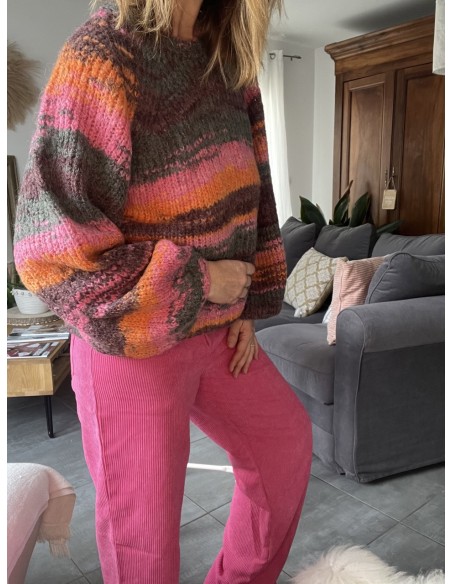 Pull multicolore Alpaga Laine CosterCopenhagen