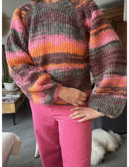 Pull multicolore Alpaga Laine CosterCopenhagen