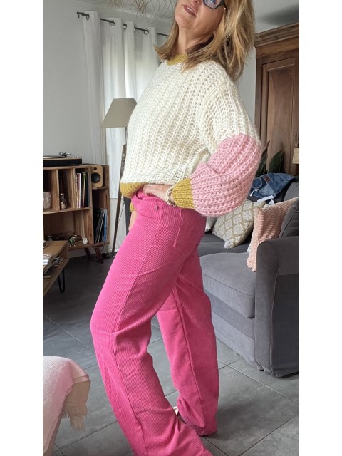 Pantalon large droit velours côtelé Costercopenhagen 2