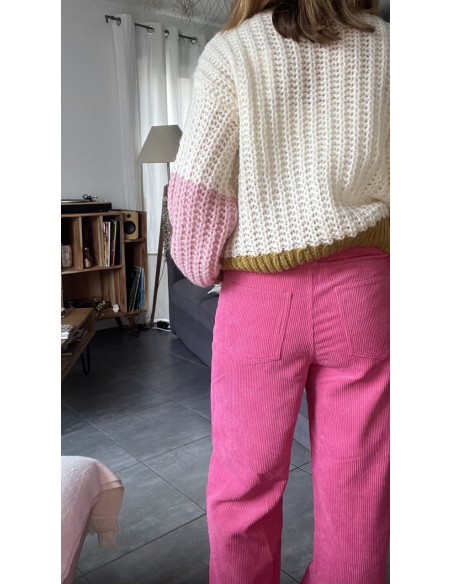 Pantalon large droit velours côtelé Costercopenhagen
