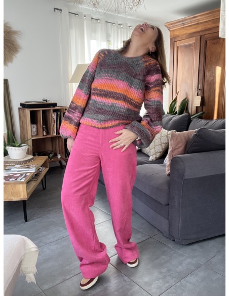 Pantalon large droit velours côtelé Costercopenhagen