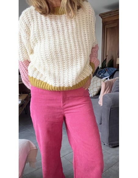 Pantalon large droit velours côtelé Costercopenhagen