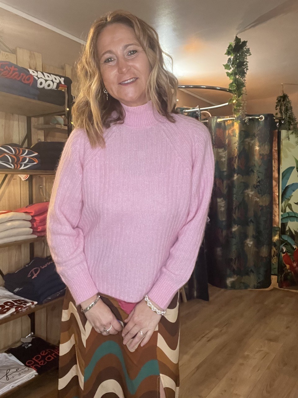 Pull Col montant Laine et Alpaga Nenaya MSCH