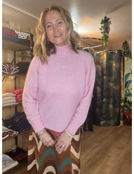 Pull Col montant Laine et Alpaga Nenaya MSCH