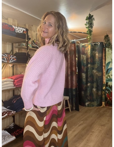 Pull Col montant Laine et Alpaga Nenaya MSCH