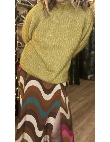 Pull Col montant Laine et Alpaga Nenaya MSCH
