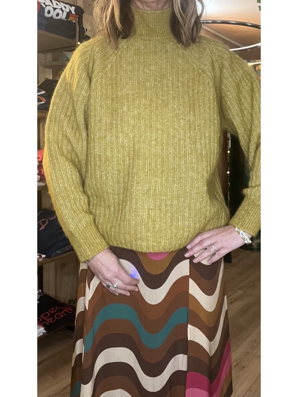 Pull Col montant Laine et Alpaga Nenaya MSCH