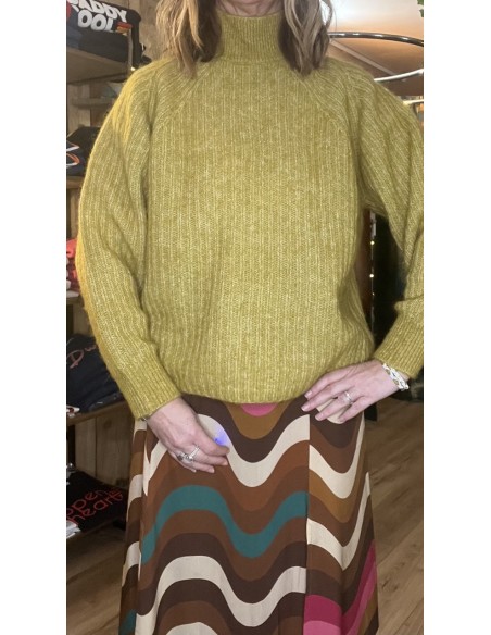 Pull Col montant Laine et Alpaga Nenaya MSCH