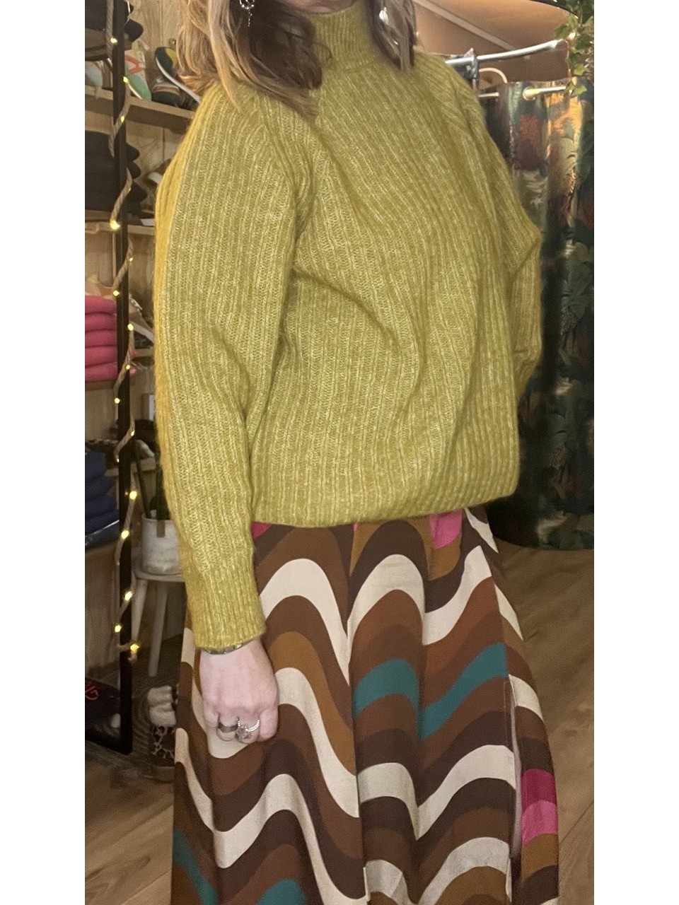 Pull Col montant Laine et Alpaga Nenaya MSCH