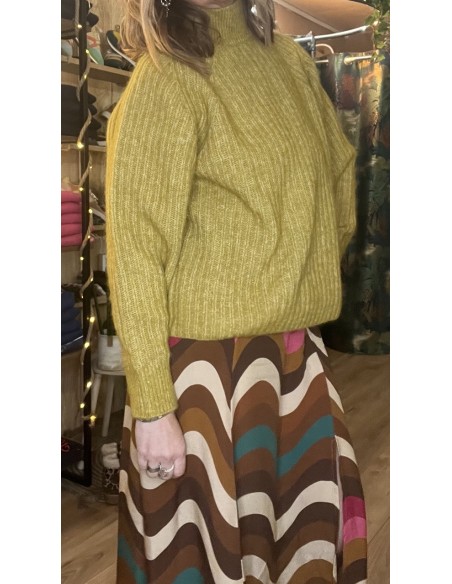 Pull Col montant Laine et Alpaga Nenaya MSCH