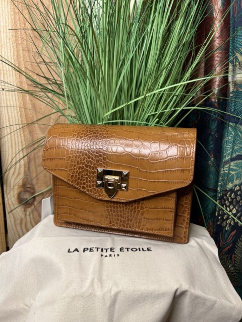 Sac Cartable Effet Croco East La Petite Etoile