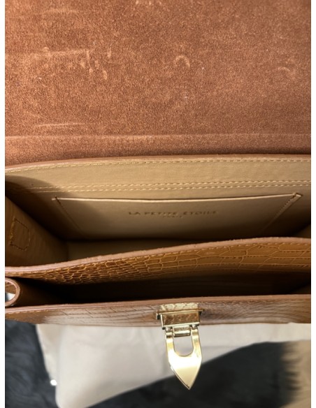 Sac Cartable Effet Croco East La Petite Etoile