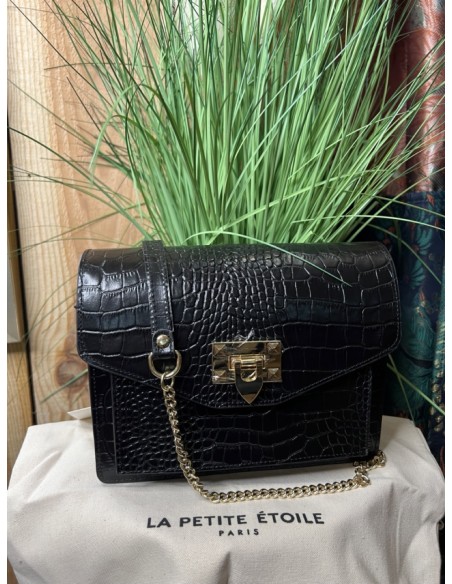 Sac Cartable Effet Croco East La Petite Etoile