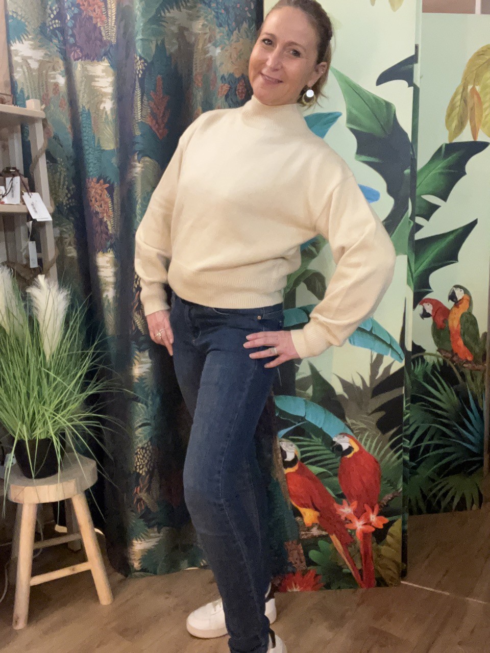 Pull Col Montant Mandevilla Laure+Max