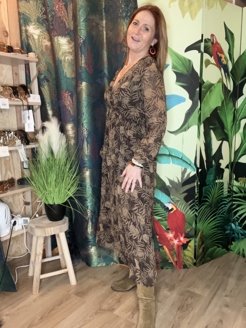 Robe Fluide Louve Artlove