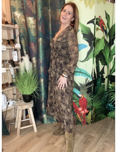 Robe Fluide Louve Artlove