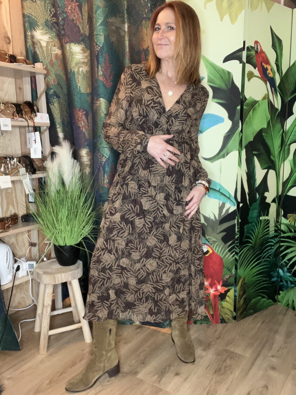 Robe Fluide Louve Artlove