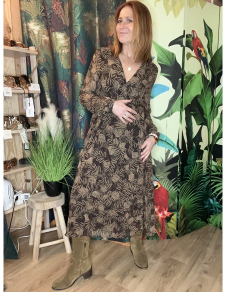Robe Fluide Louve Artlove