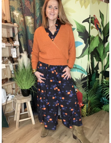 Pull Cache Coeur Lurex ALY La Petite Etoile