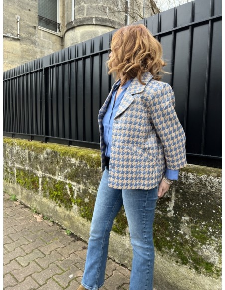Jean Denim 7/8ème Taille Haute Bootcut Ria Pulz