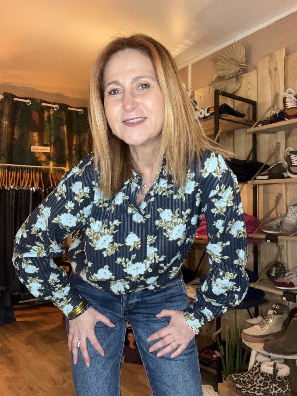 Chemise Sky Cap Flowers MSCH