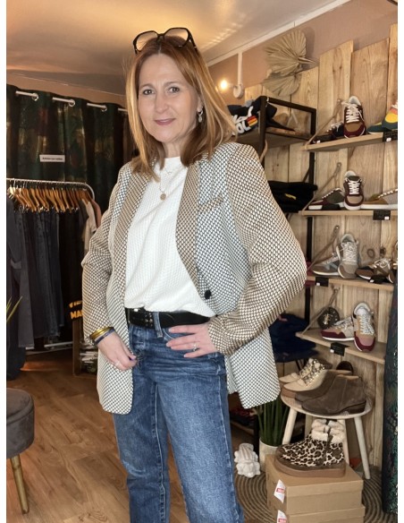 Veste Blazer avec Motifs Jacquard Costercopenhagen