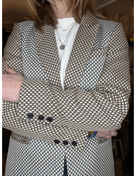 Veste Blazer avec Motifs Jacquard Costercopenhagen