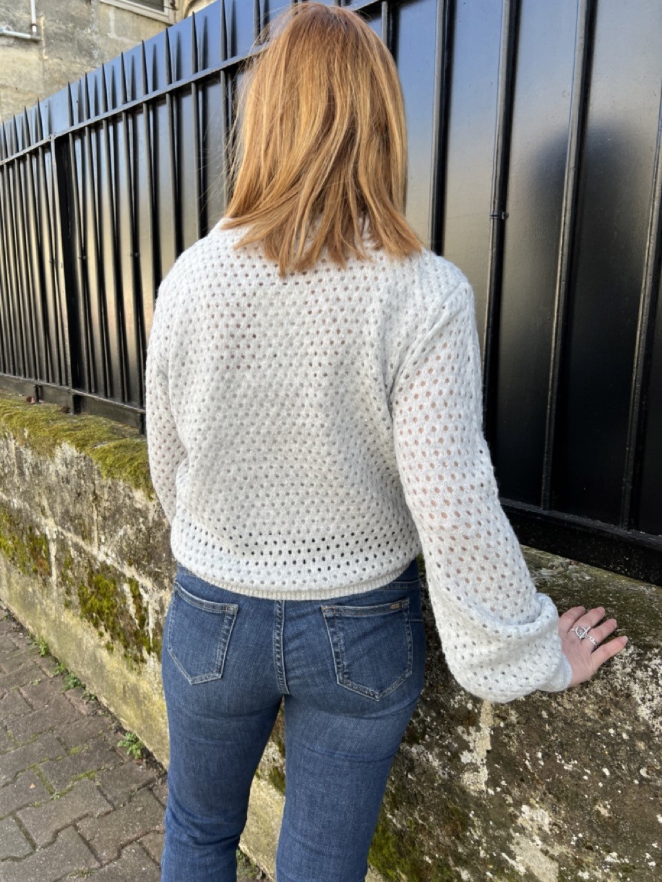 Pull ajouré style crochet Silvana Artlove