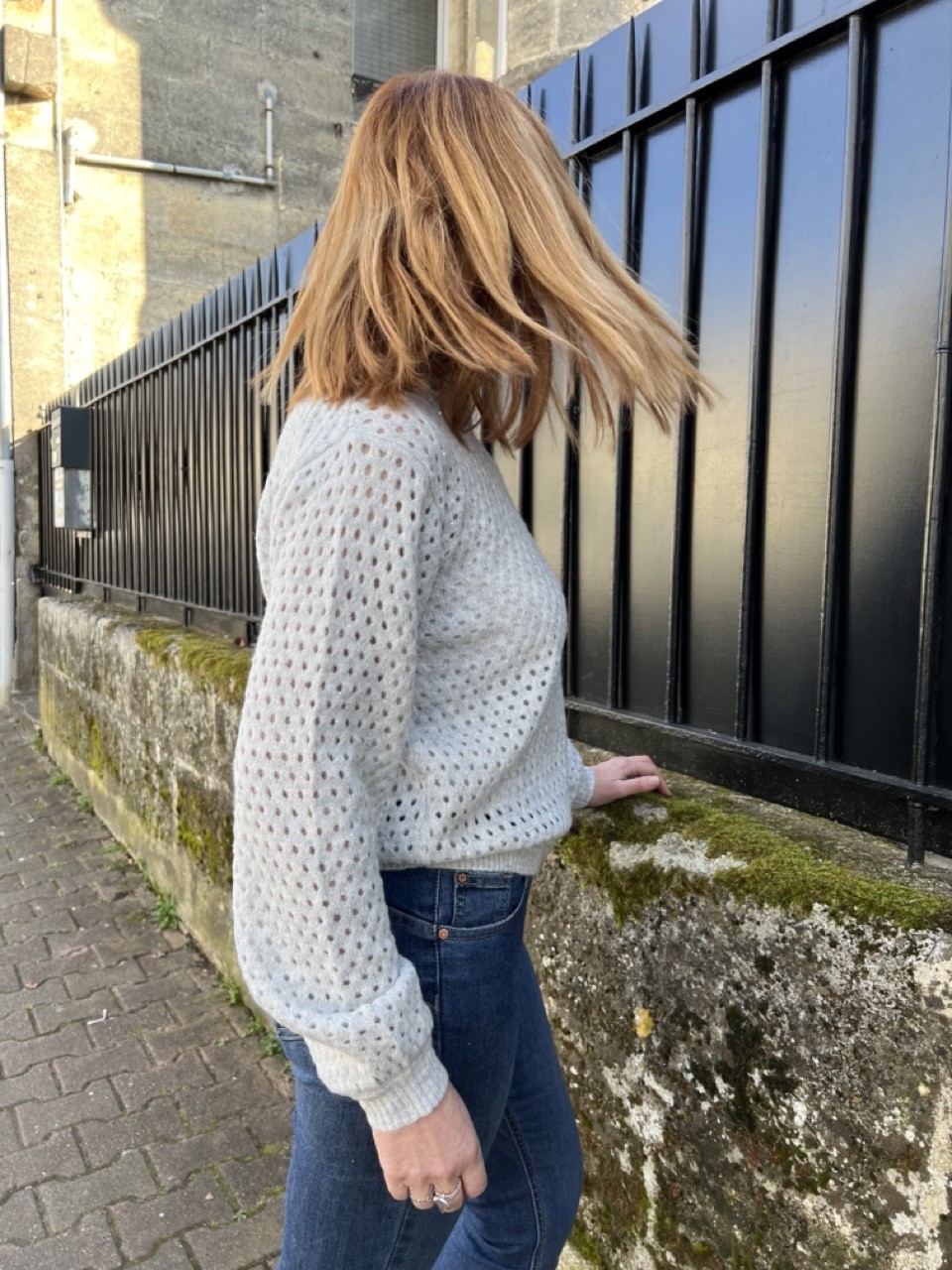Pull ajouré style crochet Silvana Artlove