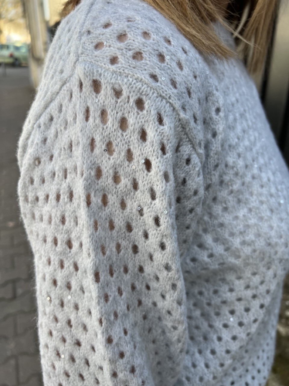 Pull ajouré style crochet Silvana Artlove
