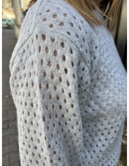 Pull ajouré style crochet Silvana Artlove