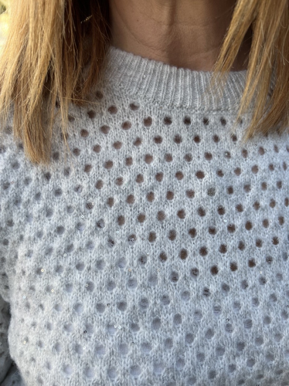 Pull ajouré style crochet Silvana Artlove