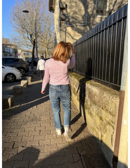 Tee Shirt Manches Longues Marinière Bloomie Selected