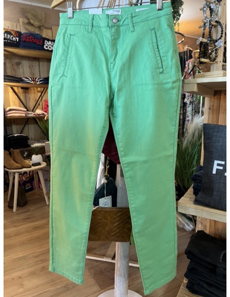 Pantalon Chino Straight Fit Coton Organic Selected