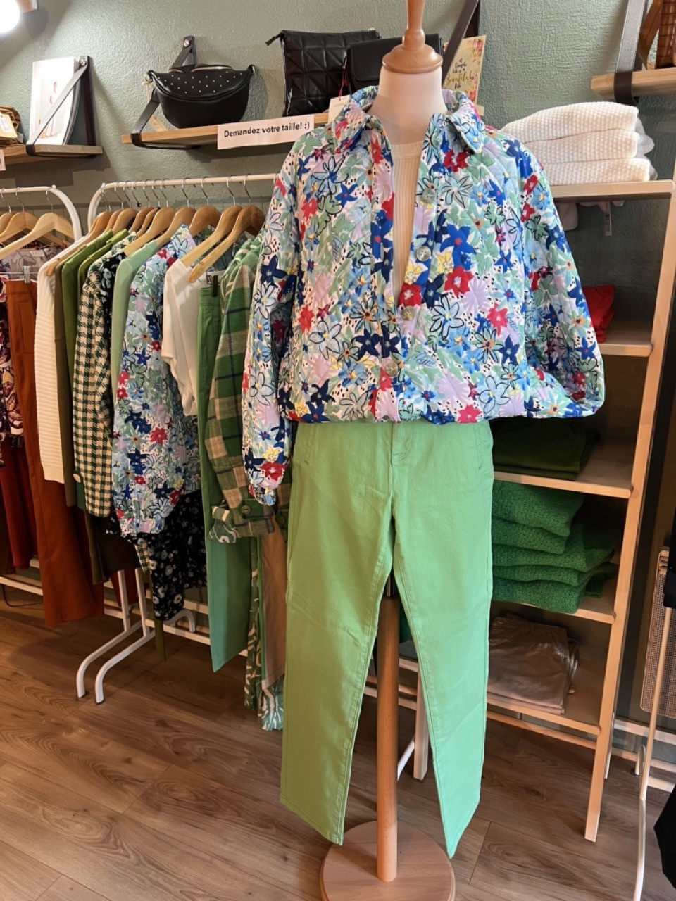 Pantalon Chino Straight Fit Coton Organic Selected