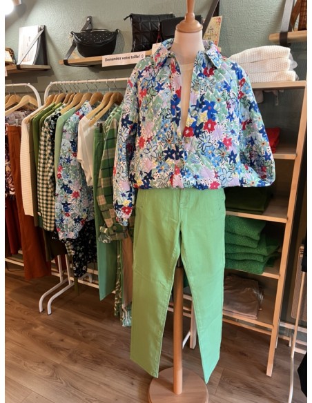 Pantalon Chino Straight Fit Coton Organic Selected