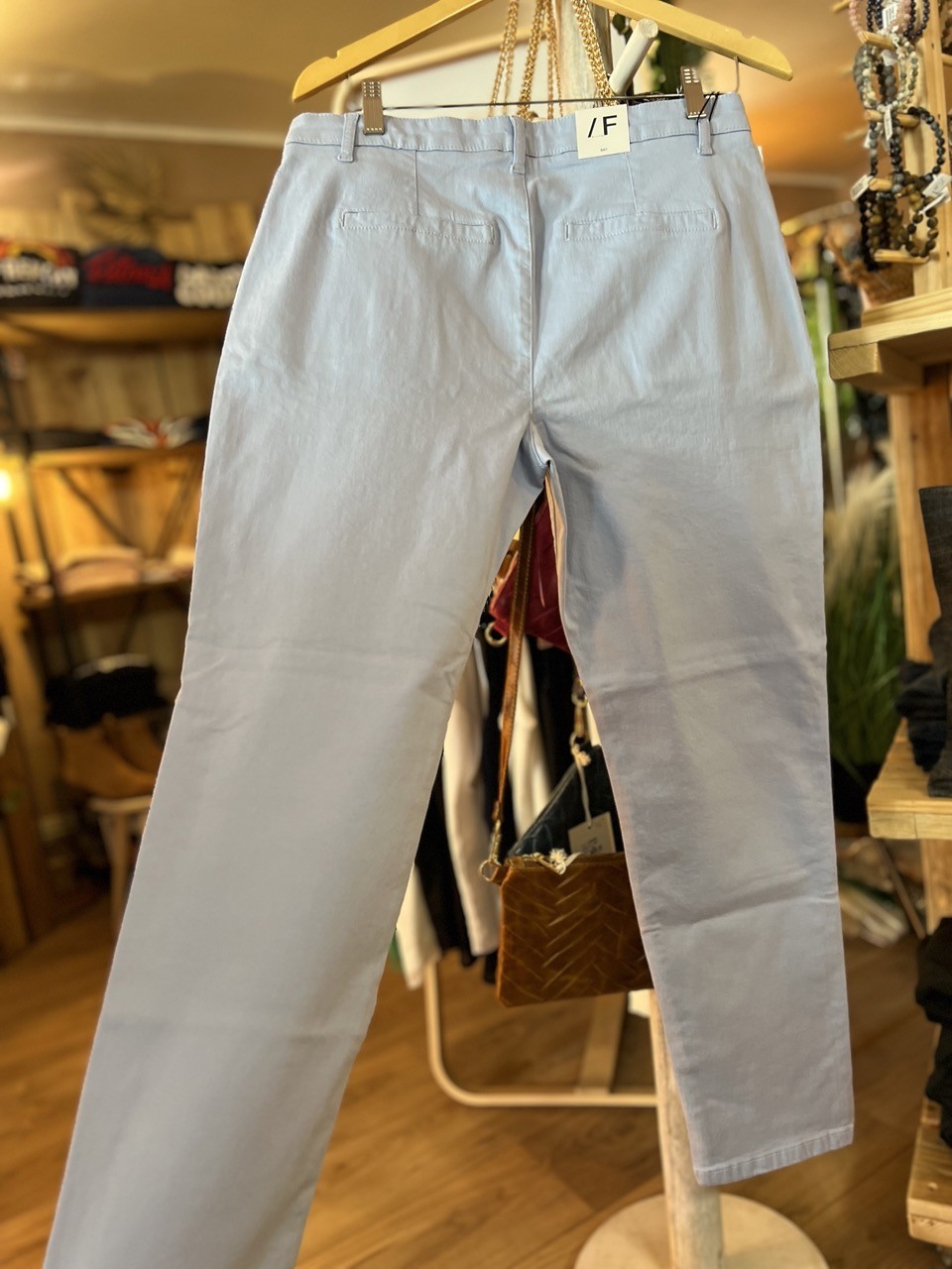 Pantalon Chino Straight Fit Coton Organic Selected