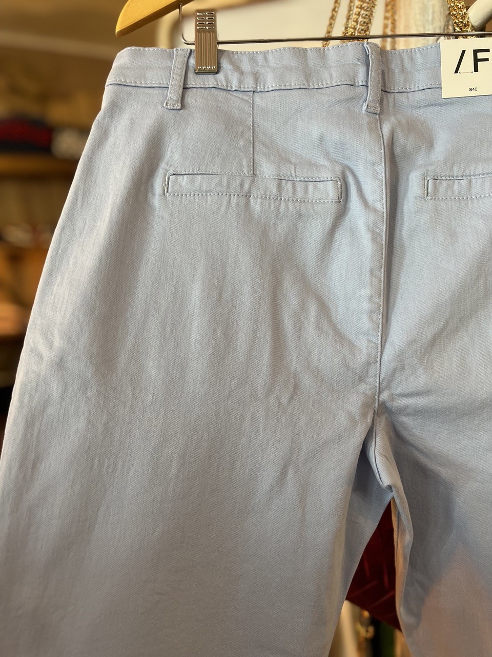 Pantalon Chino Straight Fit Coton Organic Selected