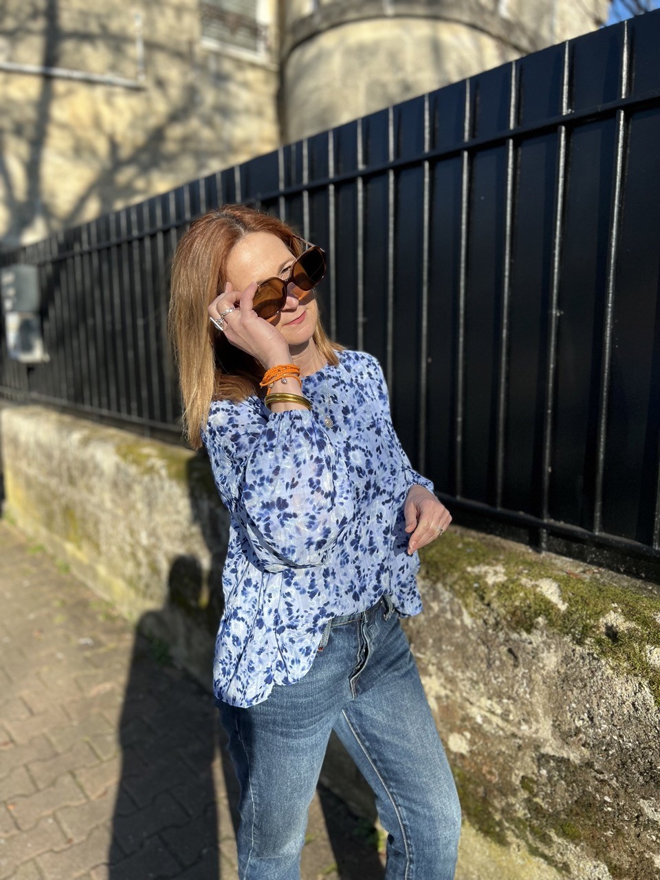 Blouse Imprimée Florale Adrienne Selected
