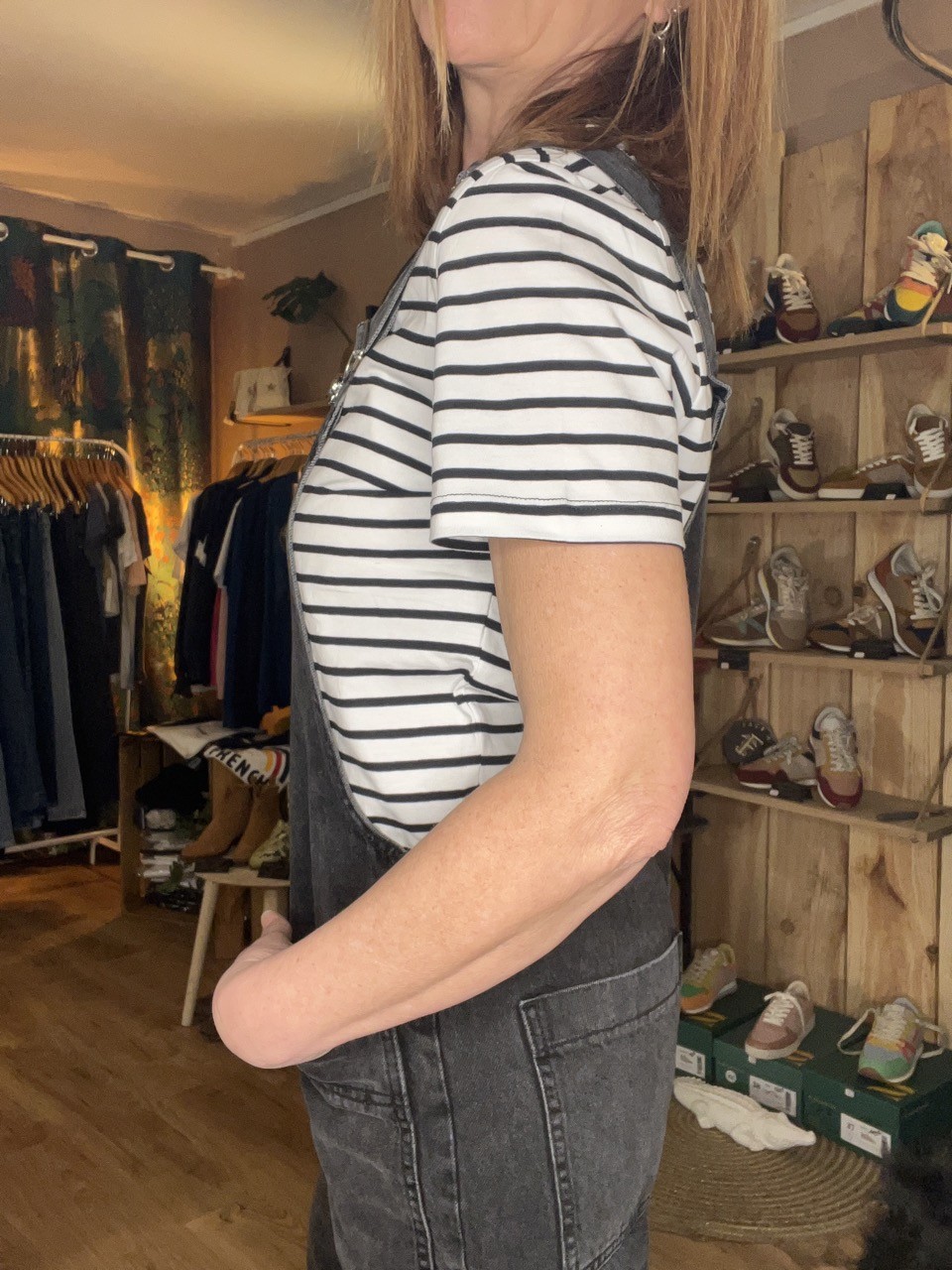 Tee Shirt Marinière Coton Organic Selected