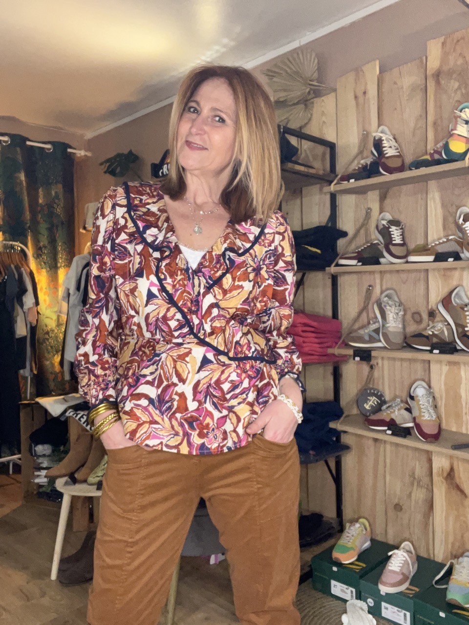 Chemisier Blouse Cache Coeur IRNELSON Atelier Rêve