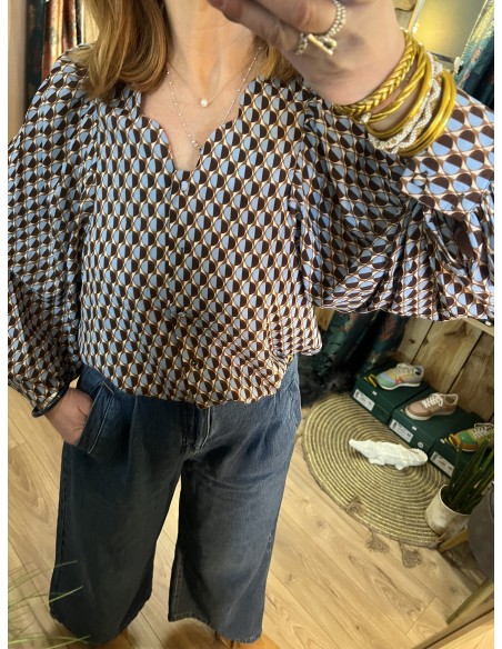 Blouse Chemisier imprimé Esprit Vintage Skatïe