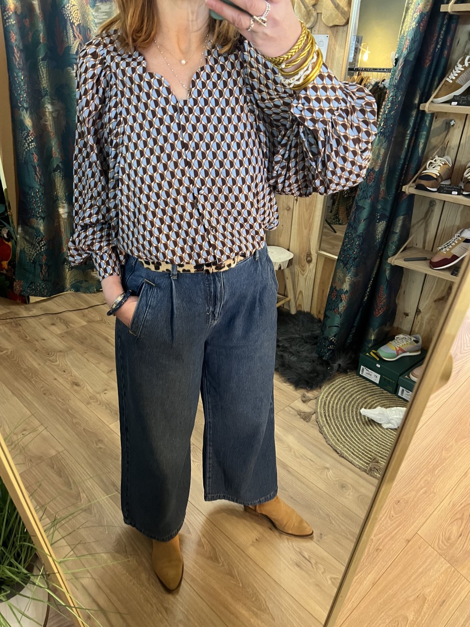 Blouse Chemisier imprimé Esprit Vintage Skatïe
