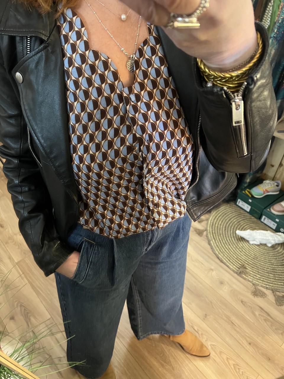 Blouse Chemisier imprimé Esprit Vintage Skatïe