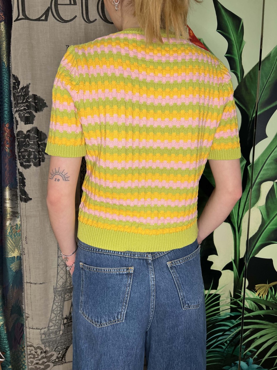 Cardigan rayé Tracy Artlove
